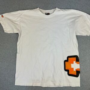 Vintage Spy Optic Graphic T Shirt Mens XL White California Skate Surf Logo Tee